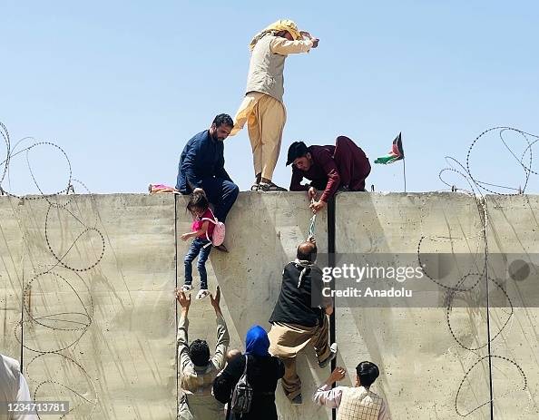 Thousands of Afghans rush to the airport in Kabul Thousands of Afghans rush to the airport in Kabul