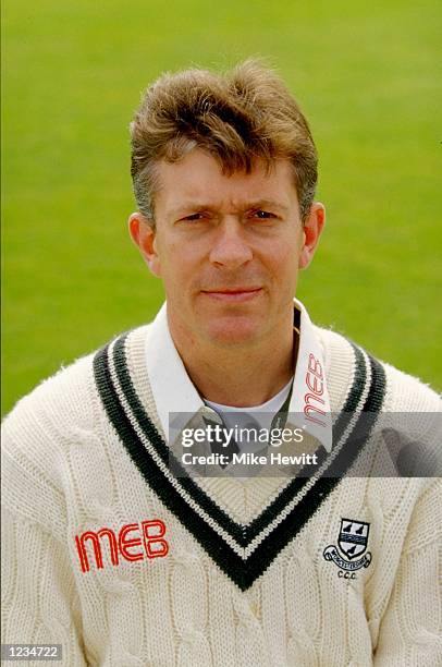 Portrait of Phil Newport of Worcestershire CCC in Worcestershire, England. \ Mandatory Credit: Mike Hewitt /Allsport
