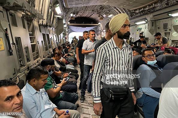 AFGHANISTAN-INDIA-EVACUATION-CONFLICT AFGHANISTAN-INDIA-EVACUATION-CONFLICT