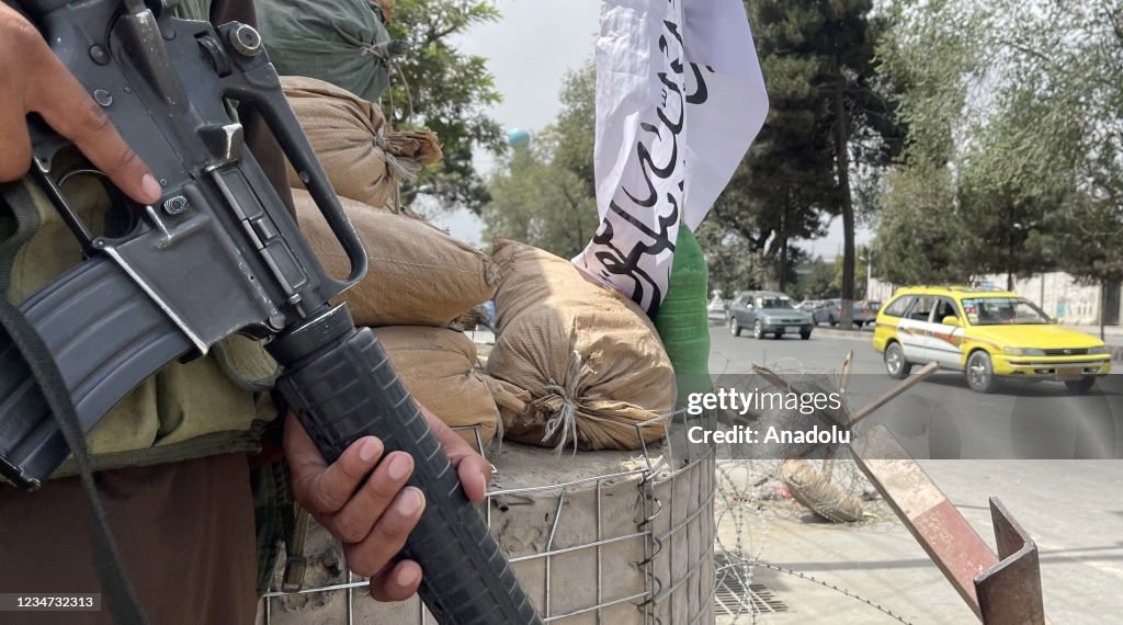 Taliban patrols Afghan capital Kabul