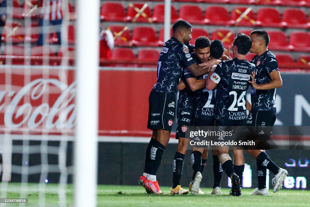 Necaxa v Pumas UNAM - Torneo Apertura 2021 Liga MX
