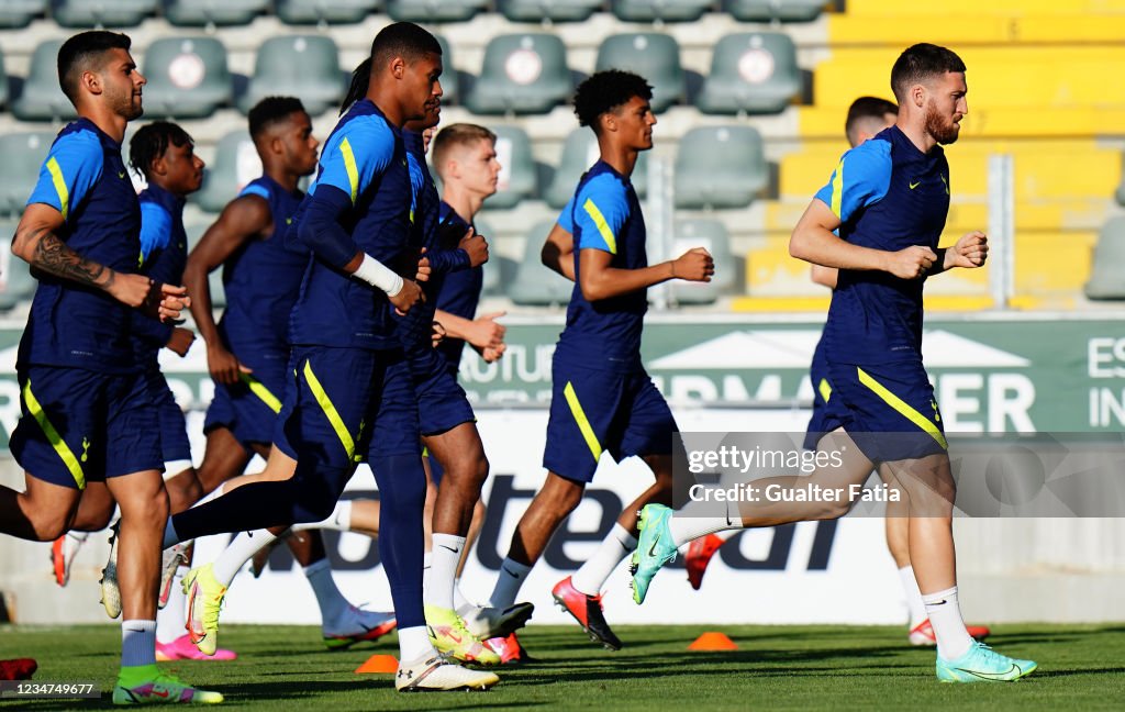 Tottenham Hotspur Training Session And Press Conference