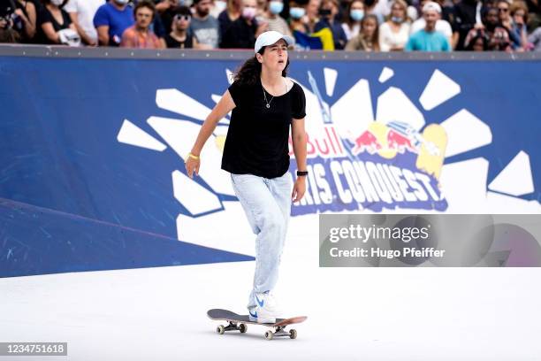 Charlotte HYM of France during the day two of Red Bull Paris Conquest at Trocadero on August 18, 2021 in Paris, France.