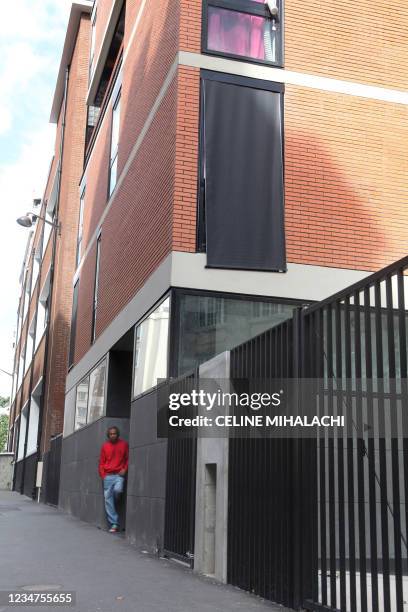 Vue partielle prise le 16 septembre 2010, du lycée professionnel Jean-Lurçat, à Paris, à proximité duquel un lycéen de 17 ans a été agressé par une...