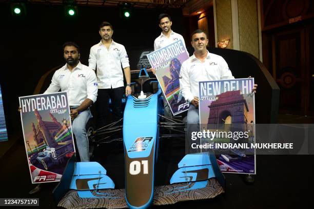 Akhilesh Reddy Racing Aditya Patel Photos and Premium High Res Pictures - Getty Images