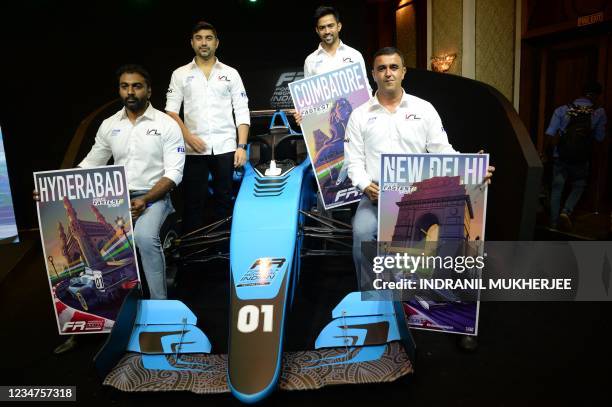 Akhilesh Reddy Racing Aditya Patel Photos and Premium High Res Pictures - Getty Images