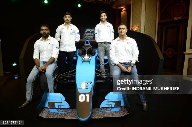 Akhilesh Reddy Racing Aditya Patel Photos and Premium High Res Pictures - Getty Images