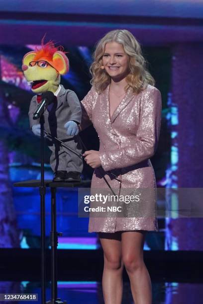 Quarterfinals Results 1" Episode 1610 -- Pictured: Darci Lynne and Oscar --