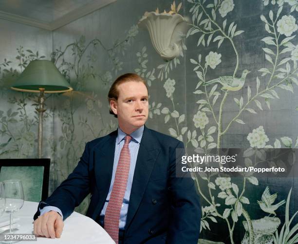 British former cavalry officer James Hewitt, known for his relationship with HRH Diana, Princess of Wales, photographed circa 1999.