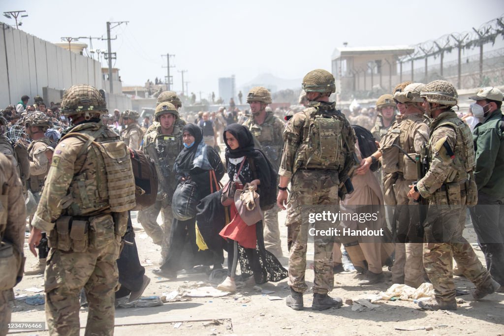 MOD Evacuations Out Of Kabul