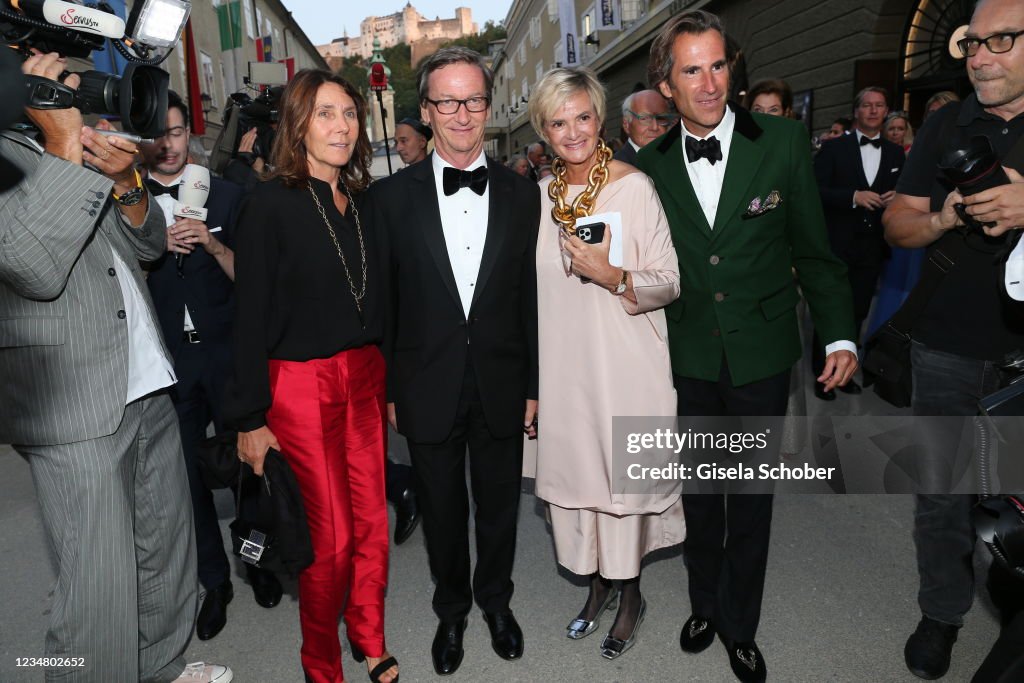 "Tosca" Premiere At Salzburg Opera Festival 2021