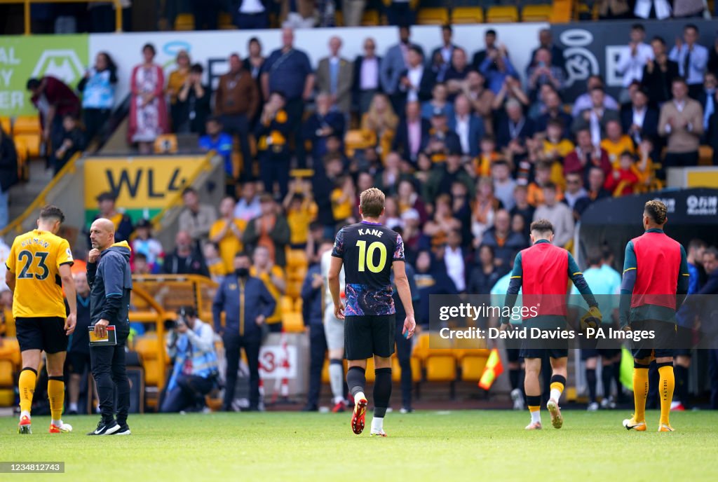 Wolverhampton Wanderers v Tottenham Hotspur - Premier League - Molineux Stadium