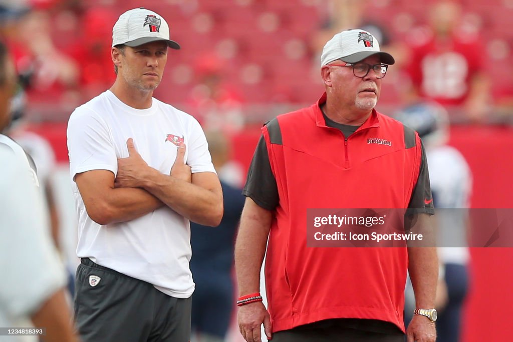 NFL: AUG 21 Preseason - Titans at Buccaneers