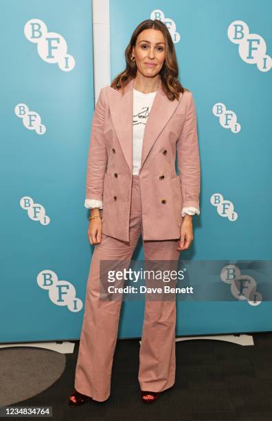 Suranne Jones attends the BFI Southbank premiere screening of new BBC drama "Vigil" on August 23, 2021 in London, England.