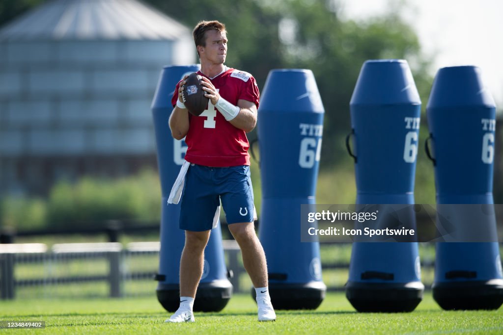NFL: AUG 24 Indianapolis Colts Training Camp