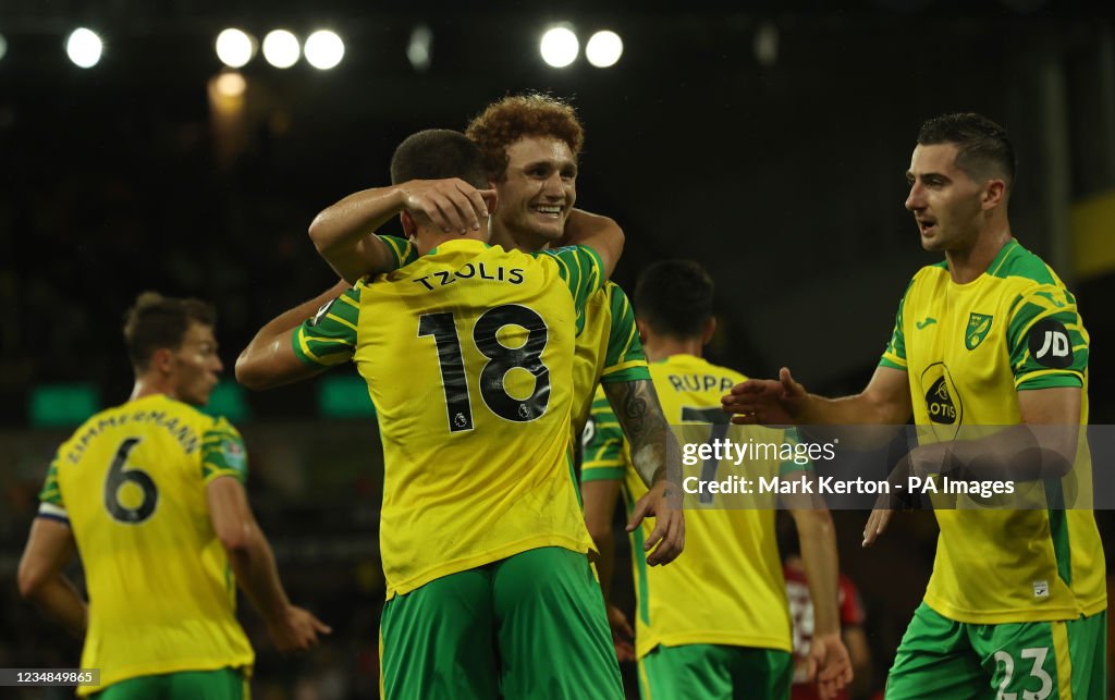 Norwich City v AFC Bournemouth - Carabao Cup - Second Round - Carrow Road