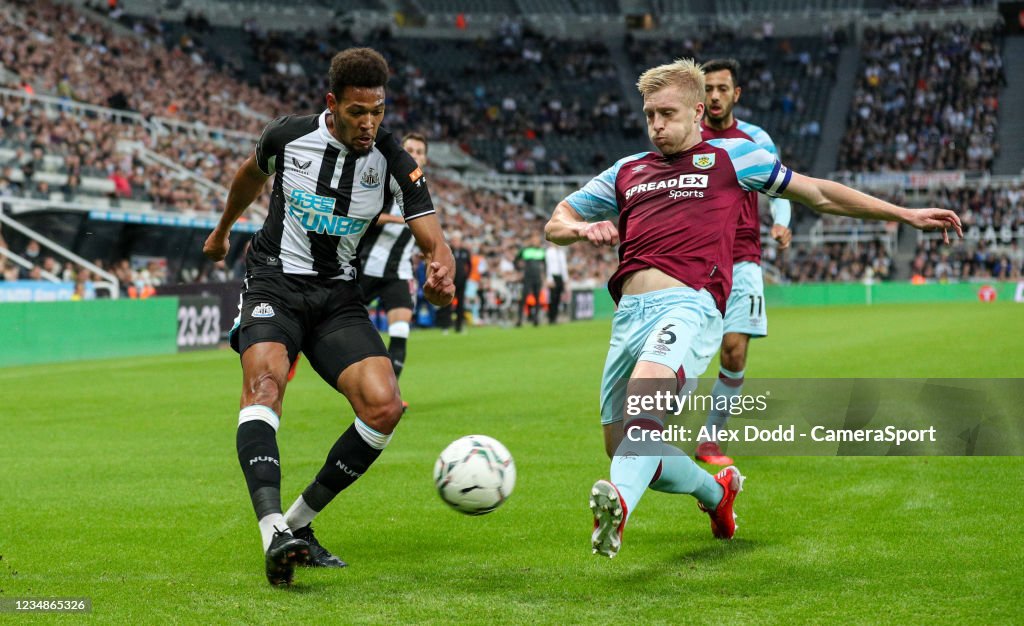 Newcastle v Burnley - Carabao Cup Second Round