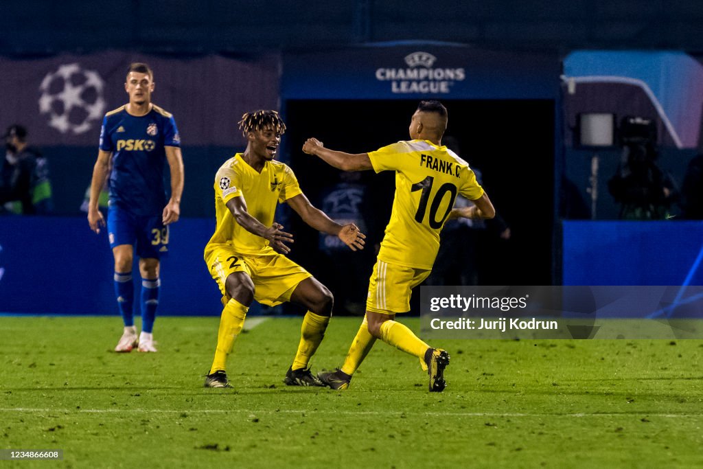 Dinamo Zagreb v FC Sheriff - UEFA Champions League: Play-Offs Leg Two