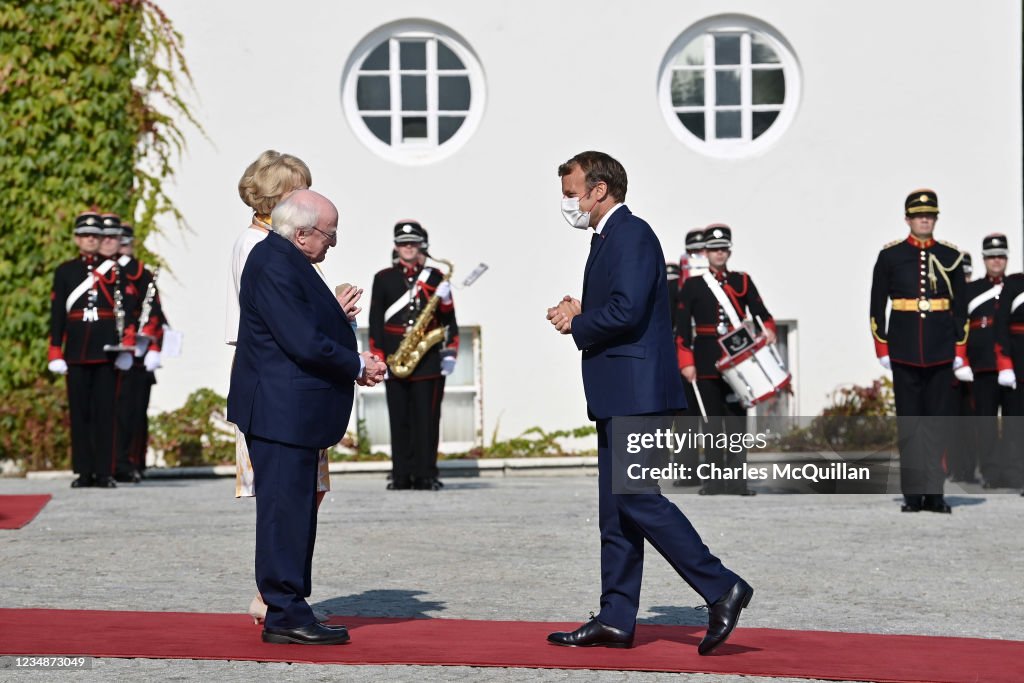 President Macron Visits Ireland