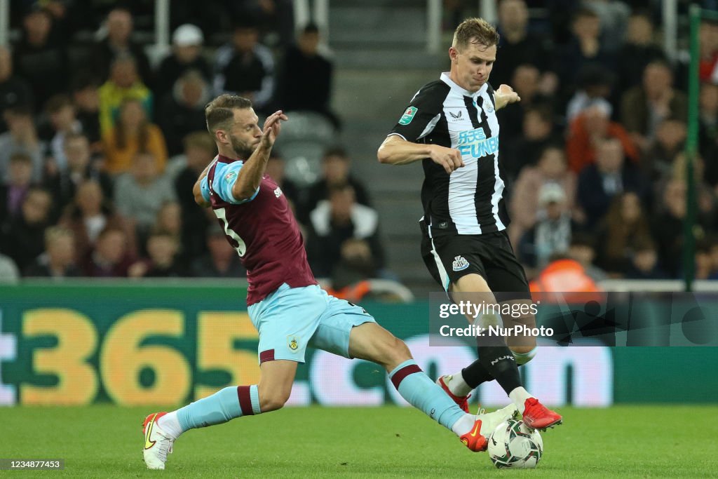 Newcastle United v Burnley - Carabao Cup Second Round