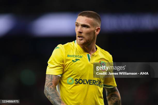 Vitorino Antunes of Paco de Ferreira during the UEFA Conference League Play-Offs Leg Two match between Tottenham Hotspur and Pacos de Ferreira at on...