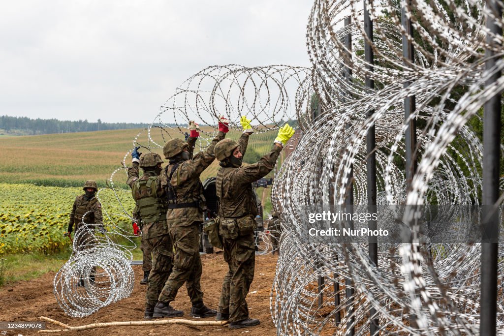Poland Erects A Border Between Belarus And The EU