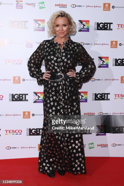 Charlene Brooks attends the British LGBT Awards 2021 at The Brewery on August 27, 2021 in London, England.