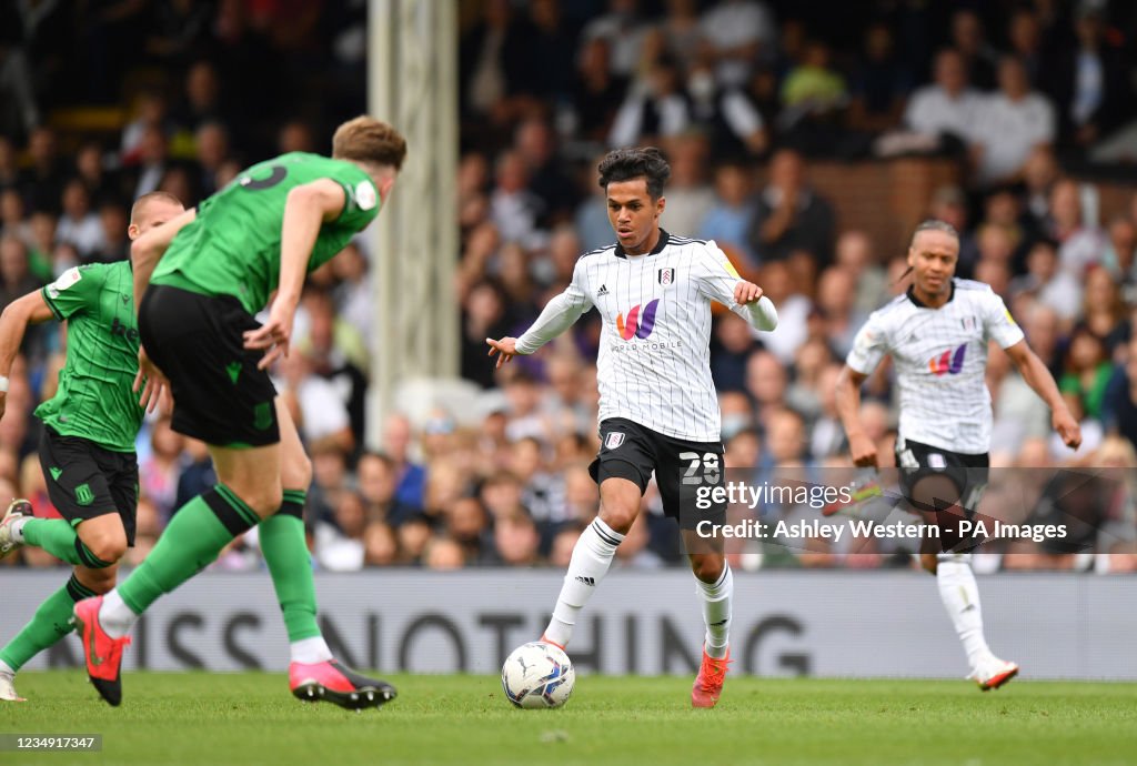 Fulham v Stoke City - Sky Bet Championship - Craven Cottage