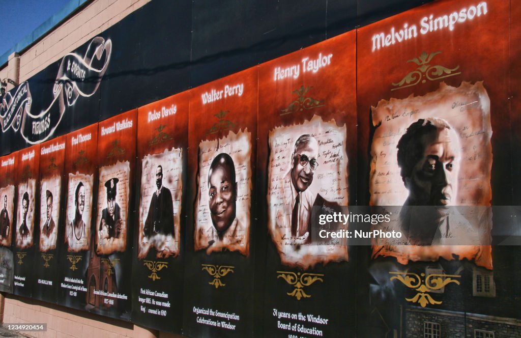 Mural Honoring African Canadians