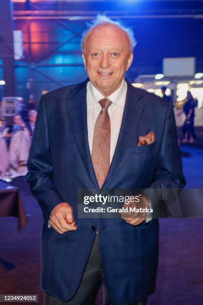 Alfons Schuhbeck attends the Goldene Sonne Award 2021 at Wunderland Kalkar on August 28, 2021 in Kalkar, Germany.