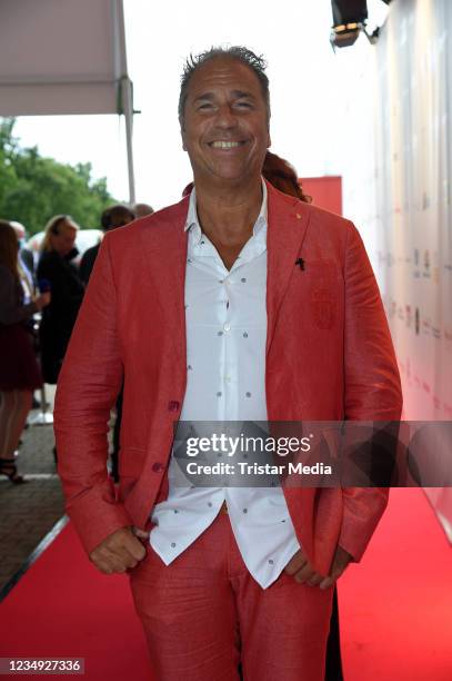 Kai Ebel during the Goldene Sonne Award 2021 at Wunderland on August 28, 2021 in Kalkar, Germany.