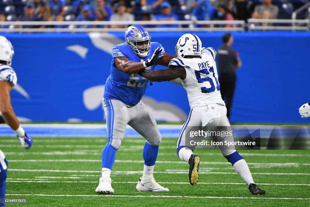 NFL: AUG 27 Preseason - Colts at Lions
