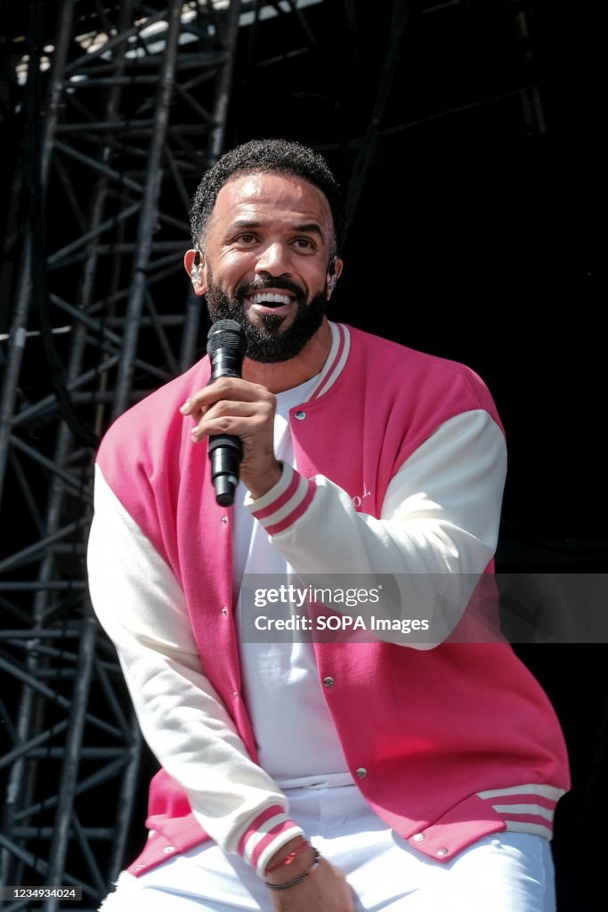 Craig Ashley David MBE singer, songwriter, rapper, record...