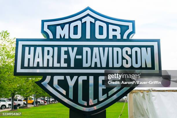 General views of the Harley-Davidson Museum on August 29, 2021 in Milwaukee, Wisconsin.