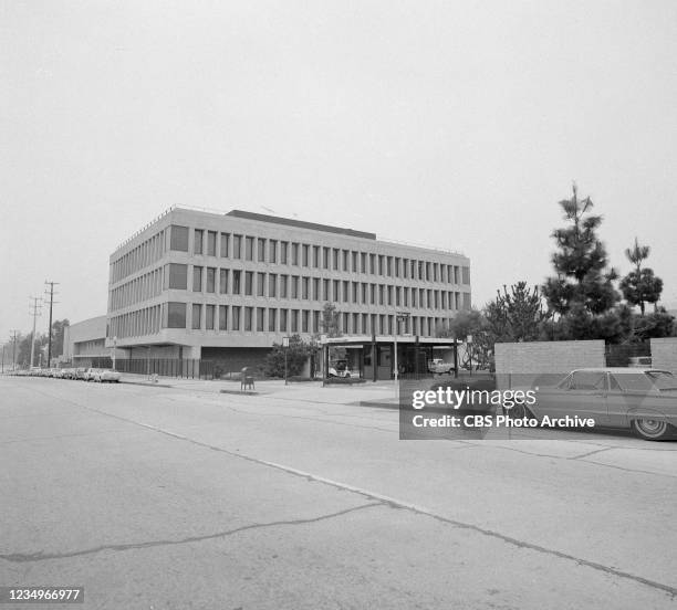 Radford entrance in Studio City, California. Image dated February 3, 1971.