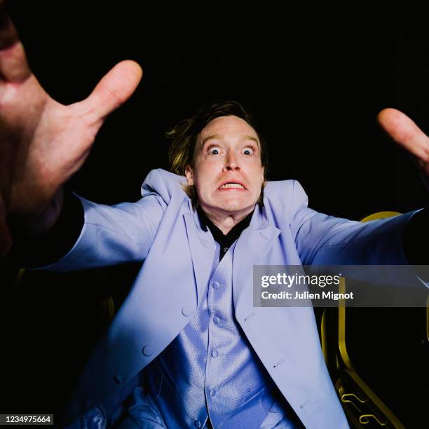 Actor Caleb Landry Jones poses for a portrait on July 15, 2021 in Cannes, France.