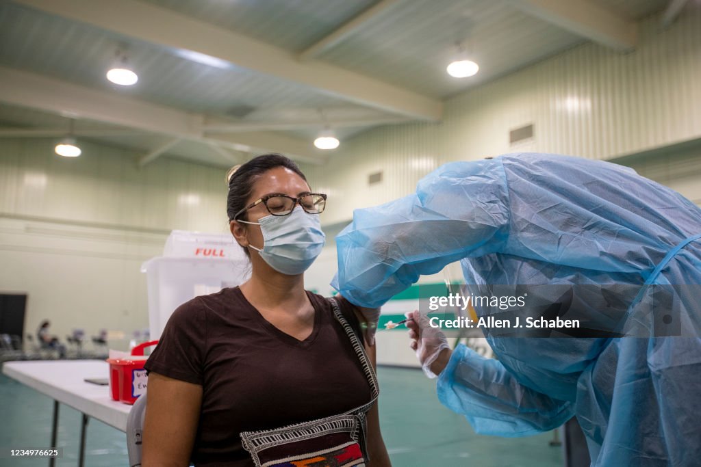 School vaccination clinic