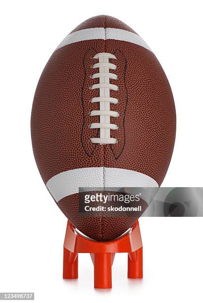 football kickoff - golf tee stock pictures, royalty-free photos & images