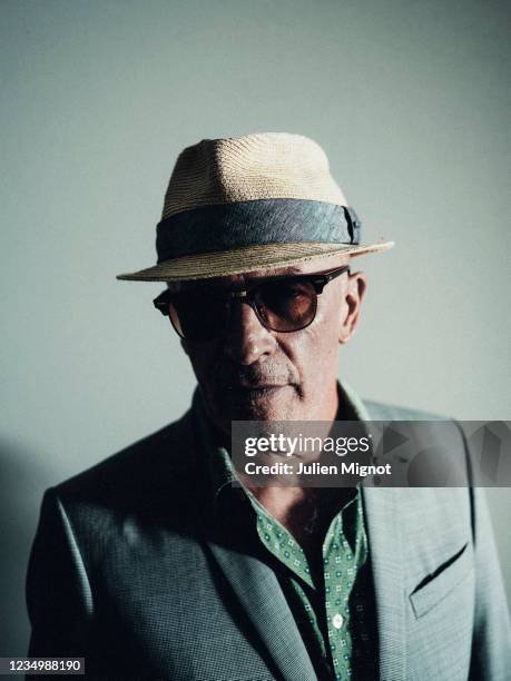 Filmmaker Jacques Audiard poses for a portrait on July 15, 2021 in Cannes, France.