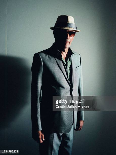 Filmmaker Jacques Audiard poses for a portrait on July 15, 2021 in Cannes, France.