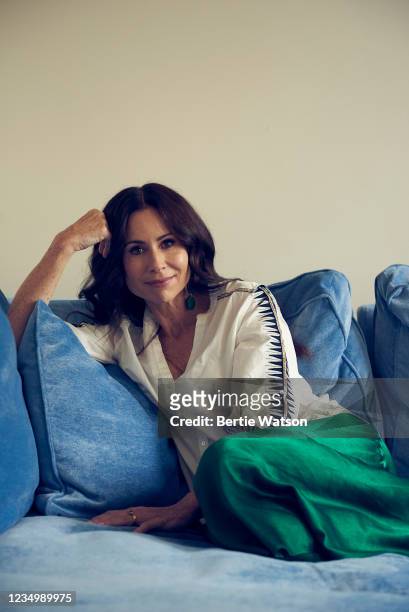 Actor Minnie Driver is photographed for the Wall Street Journal on June 14, 2021 in London, England.