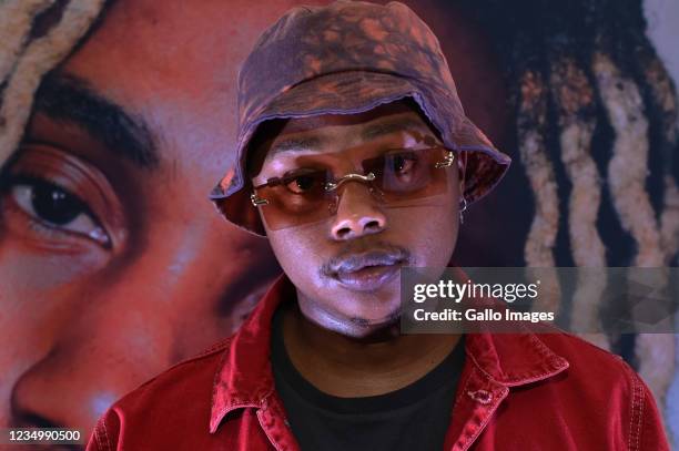 Reece at the Music Video Viewing of 25Ks Hustlers Prayer featuring A-Reece at Ster-Kinekor at Mall of Africa on August 26, 2021 in Midrand, South...