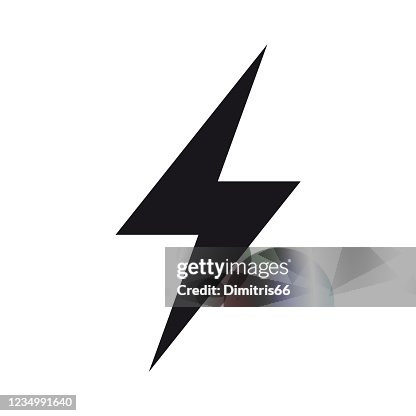 Energia, eletricidade, ícone de energia Energia, eletricidade, ícone de energia
