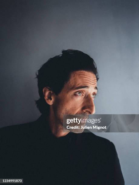 Actor Adrien Brody poses for a portrait on July 13, 2021 in Cannes, France.