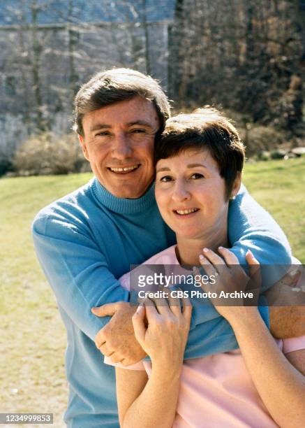 Pictured is Merv Griffin with his wife, Julann Griffin , at home.