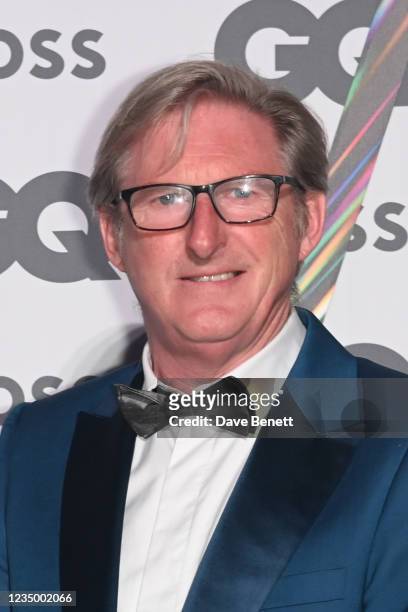 Adrian Dunbar attends the 24th GQ Men of the Year Awards in association with BOSS at Tate Modern on September 1, 2021 in London, England.