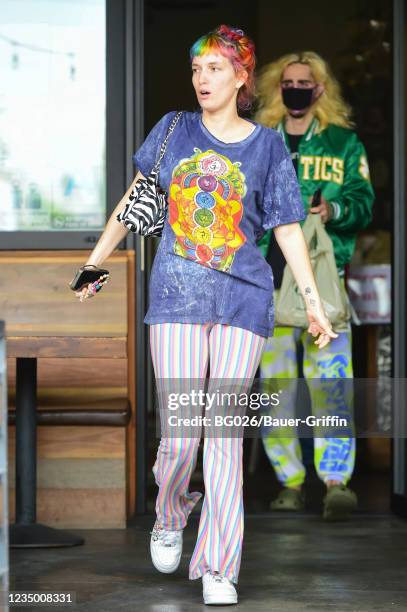 Dani Thorne is seen on September 01, 2021 in Los Angeles, California.