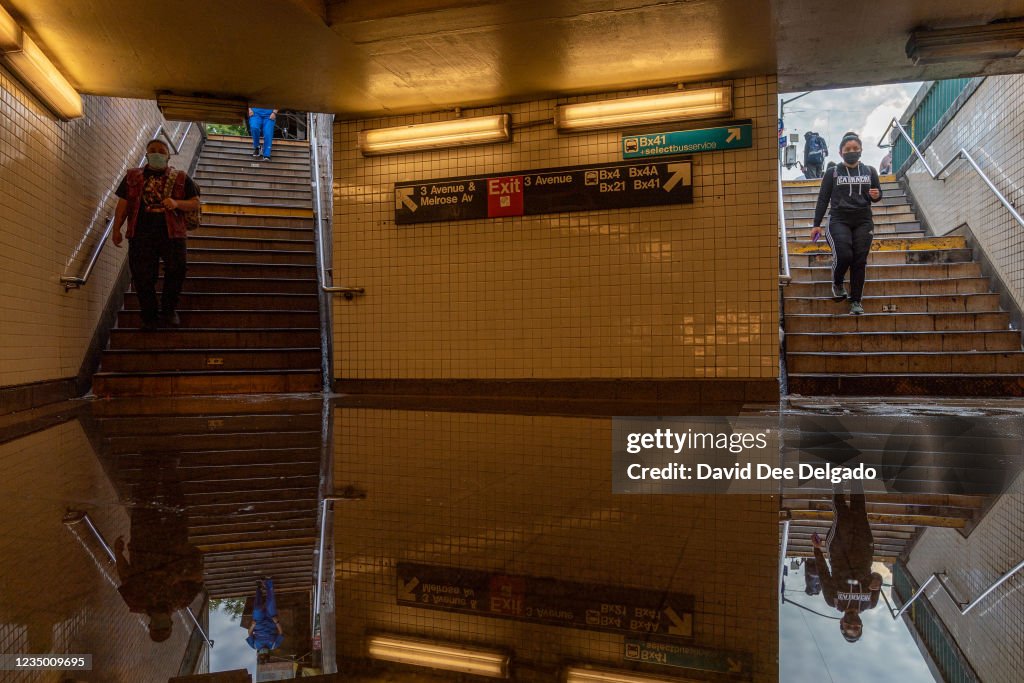 Remnants Of Hurricane Ida Move Through Northeast Causing Widespread Flooding