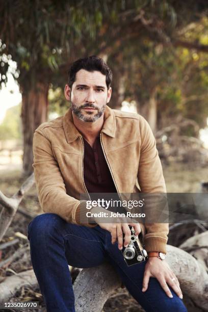 Actor Tom Ellis is photographed for Gio Journal on July 2, 2020 in Los Angeles, California.