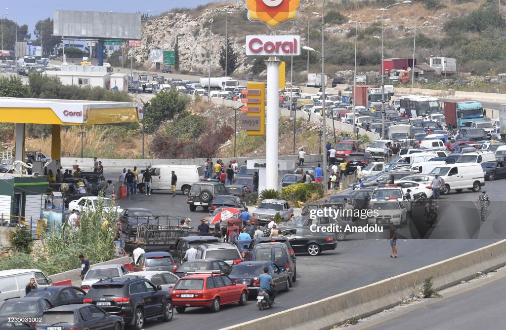 Fuel crisis protested in Lebanon